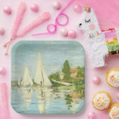 Claude Monet. Regatten in Argentinien Pappteller (Party)