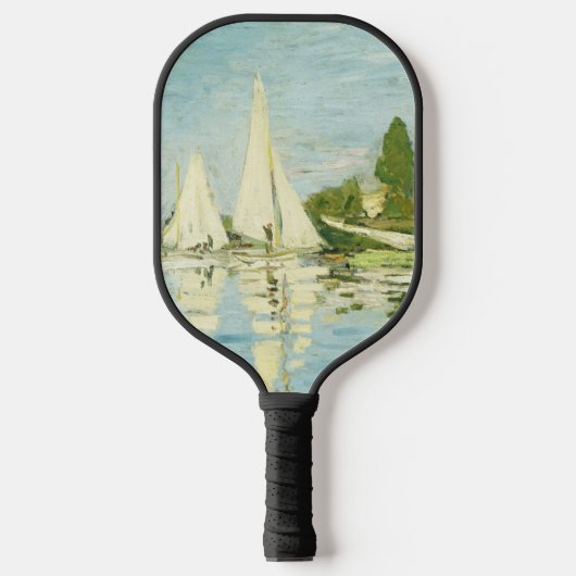 Claude Monet. Regatten in Argentinien Pickleball Schläger (Vorderseite)