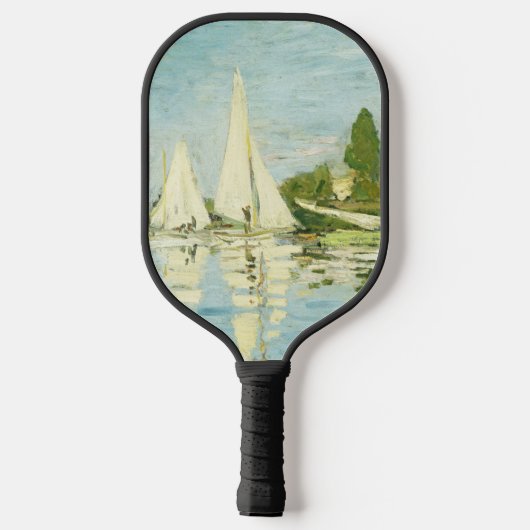 Claude Monet. Regatten in Argentinien Pickleball Schläger (Rückseite)