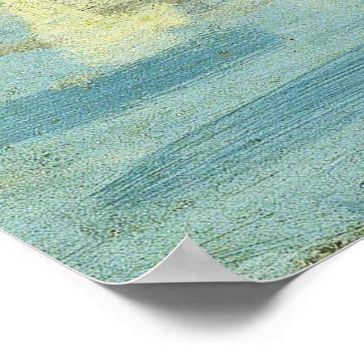 Claude Monet. Regatten in Argentinien Poster (Ecke)