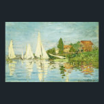 Claude Monet. Regatten in Argentinien Poster<br><div class="desc">Claude Monet. Regatten in Argentinien. Edgar Degas. Reproduktion berühmter Kunstbilder im öffentlichen Bereich.</div>