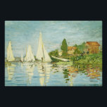 Claude Monet. Regatten in Argentinien Poster<br><div class="desc">Claude Monet. Regatten in Argentinien. Edgar Degas. Reproduktion berühmter Kunstbilder im öffentlichen Bereich.</div>