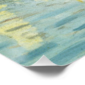 Claude Monet. Regatten in Argentinien Poster (Ecke)