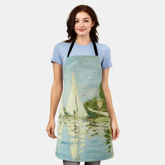 Claude Monet. Regatten in Argentinien Schürze (Getragen)