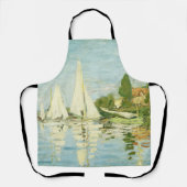 Claude Monet. Regatten in Argentinien Schürze (Vorderseite)