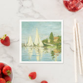 Claude Monet. Regatten in Argentinien Serviette (Beispiel)