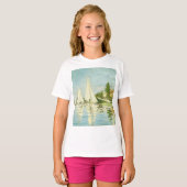 Claude Monet. Regatten in Argentinien T-Shirt (Vorne ganz)