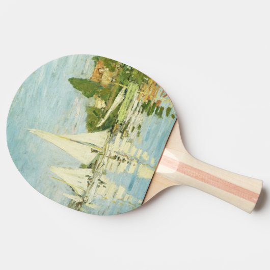 Claude Monet. Regatten in Argentinien Tischtennis Schläger (Seitenansicht)