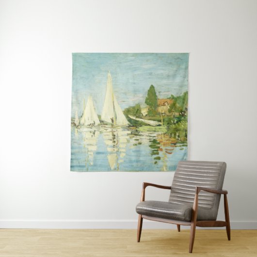 Claude Monet. Regatten in Argentinien Wandteppich (Beispiel)