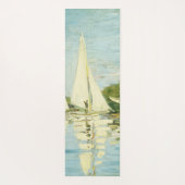 Claude Monet. Regatten in Argentinien Yogamatte (Rückseite)