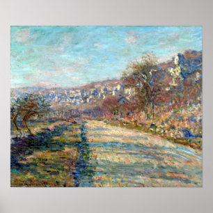 Claude Monet Road, La Roche-Guyon Poster