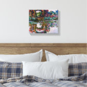 Claude Monet - Rose Flower Arches At Giverny Leinwanddruck (Insitu (Schlafzimmer))