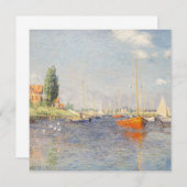 Claude Monet. Rote Boote, Argentinien (Vorne/Hinten)