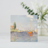 Claude Monet. Rote Boote, Argentinien (Stehend Vorderseite)