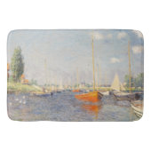 Claude Monet. Rote Boote, Argentinien Badematte (Vorderseite)