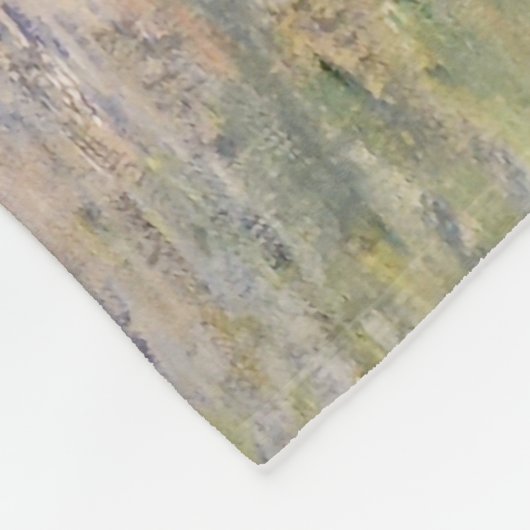 Claude Monet. Rote Boote, Argentinien Fleecedecke (Ecke)