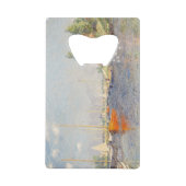 Claude Monet. Rote Boote, Argentinien Geldbeutel Flaschenöffner (Vorderseite)