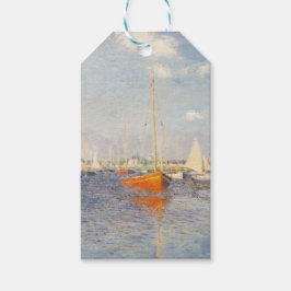 Claude Monet. Rote Boote, Argentinien Geschenkanhänger