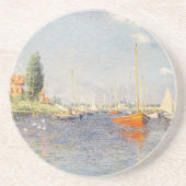 Claude Monet. Rote Boote, Argentinien Getränkeuntersetzer (Vorne)
