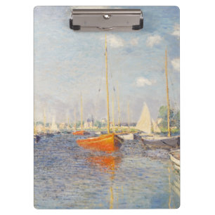 Claude Monet. Rote Boote, Argentinien Klemmbrett