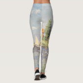 Claude Monet. Rote Boote, Argentinien Leggings (Rückseite)