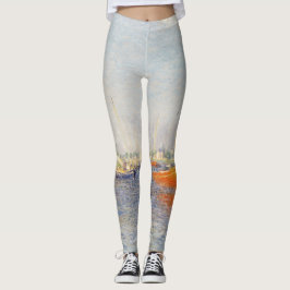 Claude Monet. Rote Boote, Argentinien Leggings