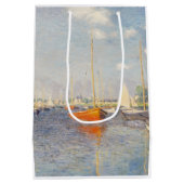Claude Monet. Rote Boote, Argentinien Mittlere Geschenktüte (Rückseite)