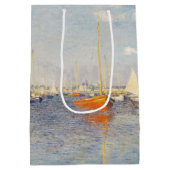 Claude Monet. Rote Boote, Argentinien Mittlere Geschenktüte (Rückseite)