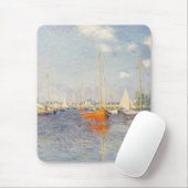 Claude Monet. Rote Boote, Argentinien Mousepad (Mit Mouse)