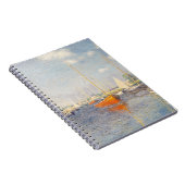 Claude Monet. Rote Boote, Argentinien Notizblock (Rechte Seite)
