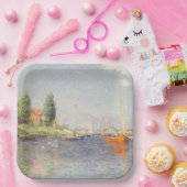 Claude Monet. Rote Boote, Argentinien Pappteller (Party)