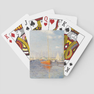 Claude Monet. Rote Boote, Argentinien Spielkarten