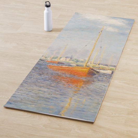 Claude Monet. Rote Boote, Argentinien Yogamatte (Beispiel)