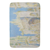 Claude Monet Rouen Cathedral Portal Morning Light Badematte (Vorderseite Vertikal)