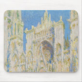 Claude Monet Rouen Cathedral Portal Morning Light Mousepad (Vorne)