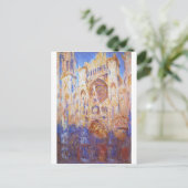 Claude Monet - Rouen Cathedral Postkarte (Stehend Vorderseite)