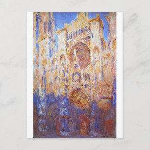 Claude Monet - Rouen Cathedral Postkarte