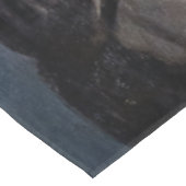 Claude Monet - Rough Sea at Etretat Tischdecke (Schrägansicht)