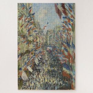 Claude Monet – Rue Montorgueil in Paris Puzzle