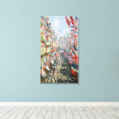 Claude Monet | Rue Montorgueil, Paris Leinwanddruck (Insitu (Holzboden))