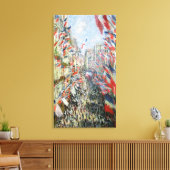 Claude Monet | Rue Montorgueil, Paris Leinwanddruck (Insitu (Wohnzimmer))