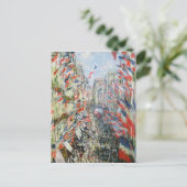 Claude Monet | Rue Montorgueil, Paris Postkarte (Stehend Vorderseite)
