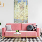 Claude Monet | Ruen Cathedral at Sunset, 1894 Leinwanddruck (Insitu (Wohnzimmer))