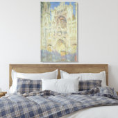 Claude Monet | Ruen Cathedral at Sunset, 1894 Leinwanddruck (Insitu (Schlafzimmer))