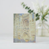 Claude Monet | Ruen Cathedral at Sunset, 1894 Postkarte (Stehend Vorderseite)
