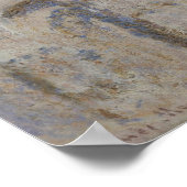 Claude Monet | Ruen Kathedrale Das Portal Sonnenli Poster (Ecke)