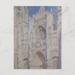 Claude Monet   Ruen Kathedrale Das Portal Sonnenli Postkarte