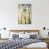Claude Monet | Ruen Kathedrale in voller Sonnenein Leinwanddruck (Insitu (Schlafzimmer))