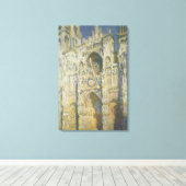 Claude Monet | Ruen Kathedrale in voller Sonnenein Leinwanddruck (Insitu (Holzboden))