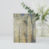 Claude Monet | Ruen Kathedrale in voller Sonnenein Postkarte (Stehend Vorderseite)